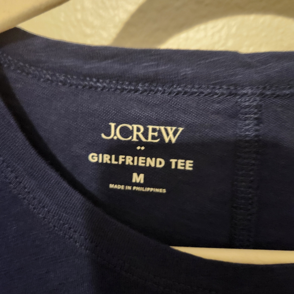 J. Crew Navy T Shirt